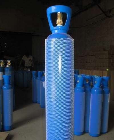 Grueso verde/azul del cilindro de gas comprimido de la pureza elevada 34CrMo4 200BAR 5.2m m