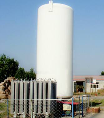Envase grande LIN del tanque del ISO/el tanque de almacenamiento del lar/del nitrógeno líquido 200M3 - 50000M3
