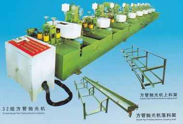 Línea principal instalación los 3-30m/minuto del molino de tubo 32 de la máquina pulidora del tubo del cuadrado