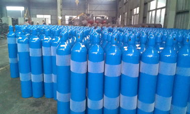 El color azul modificó el cilindro de gas para requisitos particulares comprimido del acero inconsútil 8L - 22.3L ISO9809-3